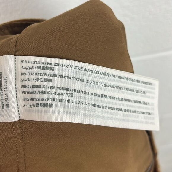 Abercrombie & Fitch tan faux suede mini skirt - Picture 7 of 7